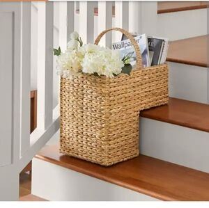 Woven Basket with Handle